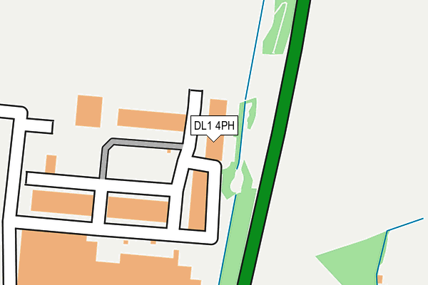DL1 4PH map - OS OpenMap – Local (Ordnance Survey) DL1 4PH map - OS OpenMap – Local (Ordnance Survey)