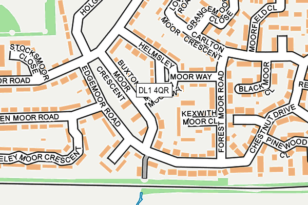 DL1 4QR map - OS OpenMap – Local (Ordnance Survey) DL1 4QR map - OS OpenMap – Local (Ordnance Survey)