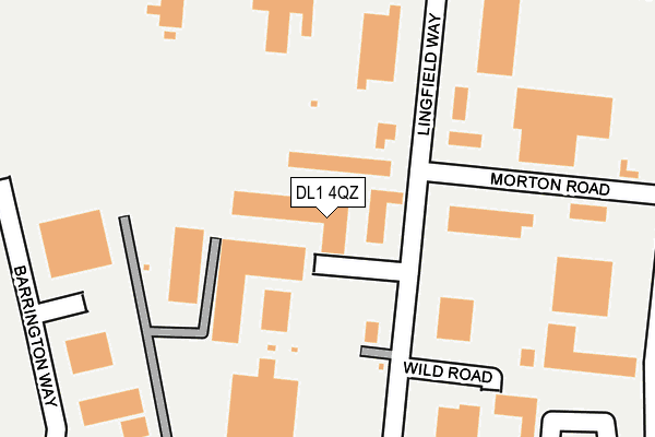 DL1 4QZ map - OS OpenMap – Local (Ordnance Survey) DL1 4QZ map - OS OpenMap – Local (Ordnance Survey)