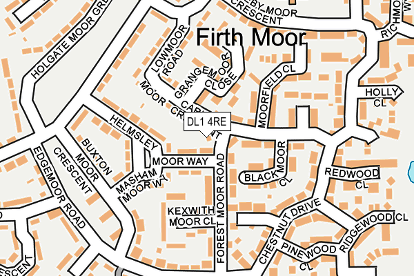 DL1 4RE map - OS OpenMap – Local (Ordnance Survey) DL1 4RE map - OS OpenMap – Local (Ordnance Survey)