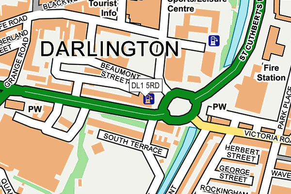 DL1 5RD map - OS OpenMap – Local (Ordnance Survey) DL1 5RD map - OS OpenMap – Local (Ordnance Survey)