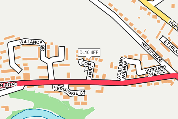 DL10 4FF map - OS OpenMap – Local (Ordnance Survey) DL10 4FF map - OS OpenMap – Local (Ordnance Survey)
