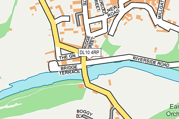 DL10 4RP map - OS OpenMap – Local (Ordnance Survey) DL10 4RP map - OS OpenMap – Local (Ordnance Survey)