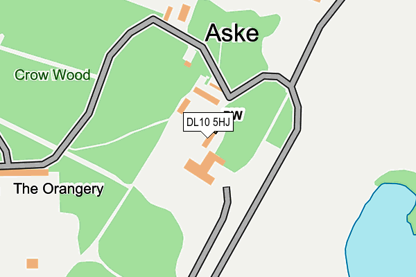 DL10 5HJ map - OS OpenMap – Local (Ordnance Survey) DL10 5HJ map - OS OpenMap – Local (Ordnance Survey)