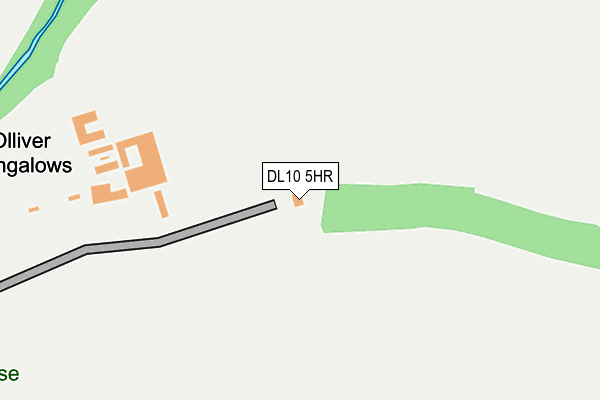 DL10 5HR map - OS OpenMap – Local (Ordnance Survey) DL10 5HR map - OS OpenMap – Local (Ordnance Survey)