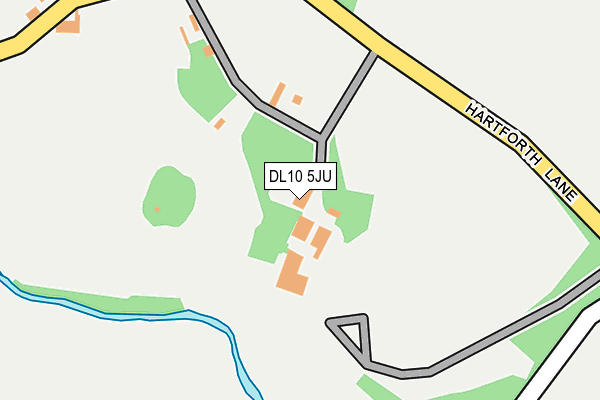 DL10 5JU map - OS OpenMap – Local (Ordnance Survey) DL10 5JU map - OS OpenMap – Local (Ordnance Survey)
