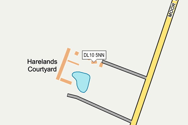 DL10 5NN map - OS OpenMap – Local (Ordnance Survey) DL10 5NN map - OS OpenMap – Local (Ordnance Survey)
