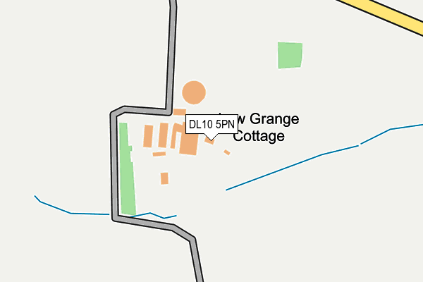 DL10 5PN map - OS OpenMap – Local (Ordnance Survey) DL10 5PN map - OS OpenMap – Local (Ordnance Survey)