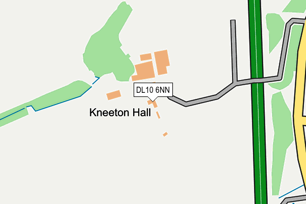 DL10 6NN map - OS OpenMap – Local (Ordnance Survey) DL10 6NN map - OS OpenMap – Local (Ordnance Survey)