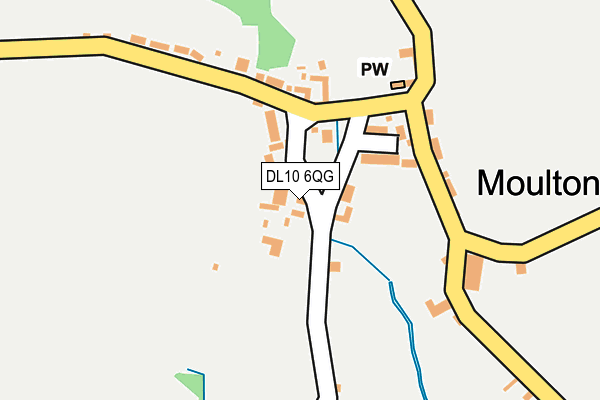 DL10 6QG map - OS OpenMap – Local (Ordnance Survey) DL10 6QG map - OS OpenMap – Local (Ordnance Survey)