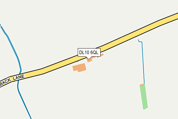 DL10 6QL map - OS OpenMap – Local (Ordnance Survey) DL10 6QL map - OS OpenMap – Local (Ordnance Survey)