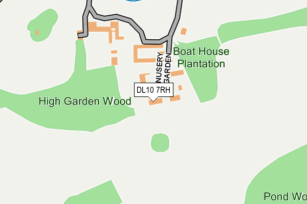 DL10 7RH map - OS OpenMap – Local (Ordnance Survey) DL10 7RH map - OS OpenMap – Local (Ordnance Survey)