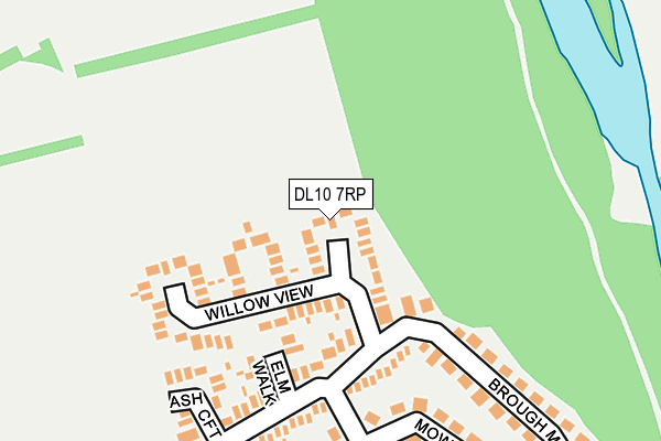 DL10 7RP map - OS OpenMap – Local (Ordnance Survey) DL10 7RP map - OS OpenMap – Local (Ordnance Survey)