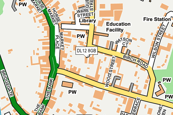 DL12 8GB map - OS OpenMap – Local (Ordnance Survey) DL12 8GB map - OS OpenMap – Local (Ordnance Survey)