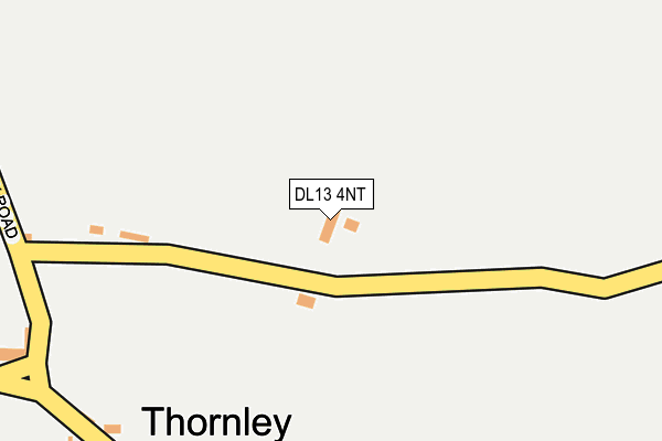 DL13 4NT map - OS OpenMap – Local (Ordnance Survey) DL13 4NT map - OS OpenMap – Local (Ordnance Survey)