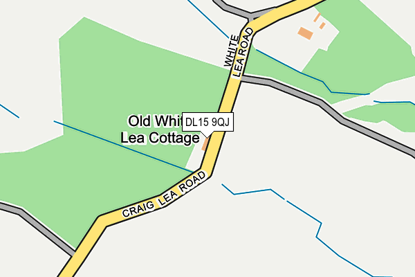 DL15 9QJ map - OS OpenMap – Local (Ordnance Survey) DL15 9QJ map - OS OpenMap – Local (Ordnance Survey)