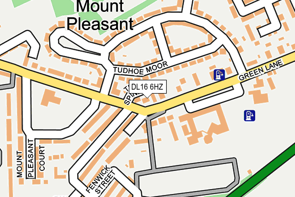 DL16 6HZ map - OS OpenMap – Local (Ordnance Survey) DL16 6HZ map - OS OpenMap – Local (Ordnance Survey)