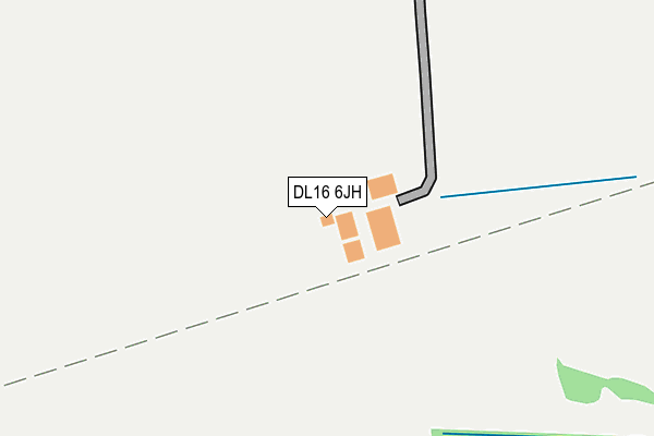 DL16 6JH map - OS OpenMap – Local (Ordnance Survey) DL16 6JH map - OS OpenMap – Local (Ordnance Survey)