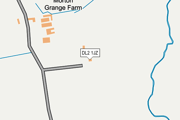 DL2 1JZ map - OS OpenMap – Local (Ordnance Survey) DL2 1JZ map - OS OpenMap – Local (Ordnance Survey)