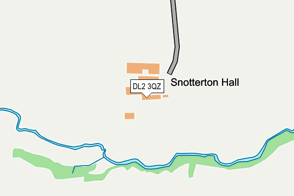 DL2 3QZ map - OS OpenMap – Local (Ordnance Survey) DL2 3QZ map - OS OpenMap – Local (Ordnance Survey)