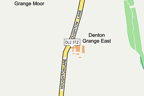 DL2 3TZ map - OS OpenMap – Local (Ordnance Survey) DL2 3TZ map - OS OpenMap – Local (Ordnance Survey)