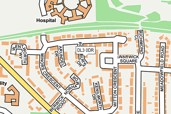 DL3 0DR map - OS OpenMap – Local (Ordnance Survey) DL3 0DR map - OS OpenMap – Local (Ordnance Survey)