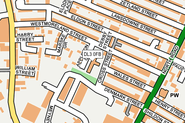 DL3 0FB map - OS OpenMap – Local (Ordnance Survey) DL3 0FB map - OS OpenMap – Local (Ordnance Survey)