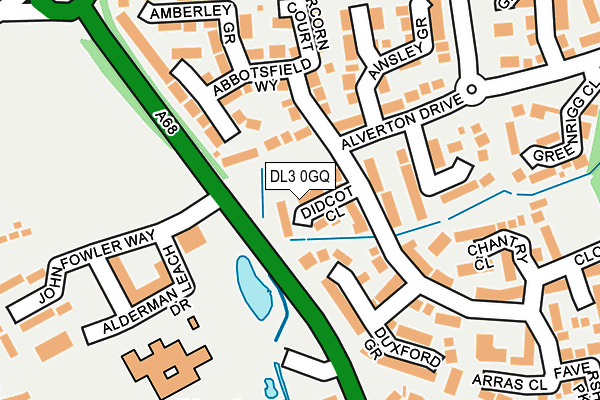 DL3 0GQ map - OS OpenMap – Local (Ordnance Survey) DL3 0GQ map - OS OpenMap – Local (Ordnance Survey)
