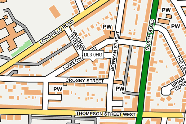 DL3 0HG map - OS OpenMap – Local (Ordnance Survey) DL3 0HG map - OS OpenMap – Local (Ordnance Survey)