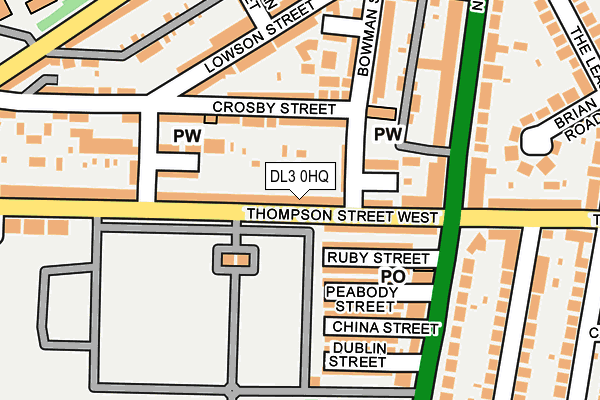 DL3 0HQ map - OS OpenMap – Local (Ordnance Survey) DL3 0HQ map - OS OpenMap – Local (Ordnance Survey)