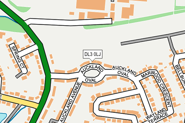 DL3 0LJ map - OS OpenMap – Local (Ordnance Survey) DL3 0LJ map - OS OpenMap – Local (Ordnance Survey)