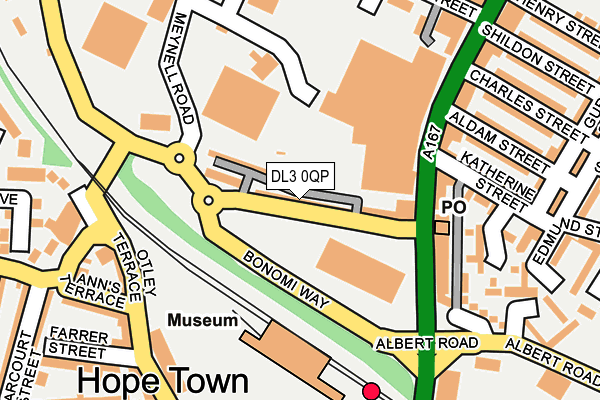 DL3 0QP map - OS OpenMap – Local (Ordnance Survey) DL3 0QP map - OS OpenMap – Local (Ordnance Survey)