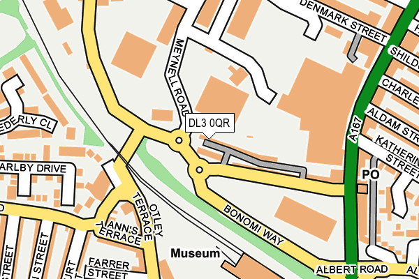 DL3 0QR map - OS OpenMap – Local (Ordnance Survey) DL3 0QR map - OS OpenMap – Local (Ordnance Survey)