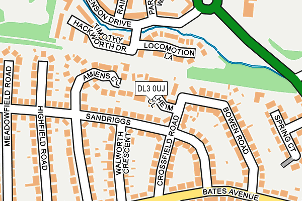 DL3 0UJ map - OS OpenMap – Local (Ordnance Survey) DL3 0UJ map - OS OpenMap – Local (Ordnance Survey)