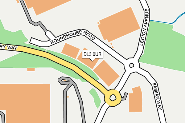 DL3 0UR map - OS OpenMap – Local (Ordnance Survey) DL3 0UR map - OS OpenMap – Local (Ordnance Survey)