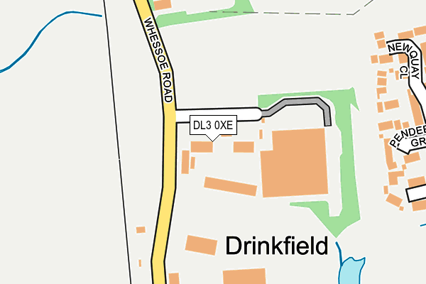DL3 0XE map - OS OpenMap – Local (Ordnance Survey) DL3 0XE map - OS OpenMap – Local (Ordnance Survey)