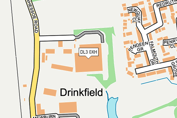 DL3 0XH map - OS OpenMap – Local (Ordnance Survey) DL3 0XH map - OS OpenMap – Local (Ordnance Survey)