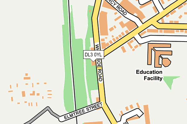 DL3 0YL map - OS OpenMap – Local (Ordnance Survey) DL3 0YL map - OS OpenMap – Local (Ordnance Survey)