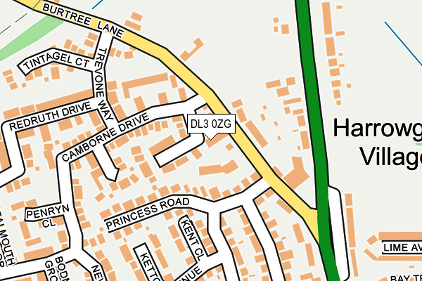 DL3 0ZG map - OS OpenMap – Local (Ordnance Survey) DL3 0ZG map - OS OpenMap – Local (Ordnance Survey)