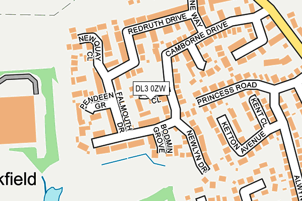 DL3 0ZW map - OS OpenMap – Local (Ordnance Survey) DL3 0ZW map - OS OpenMap – Local (Ordnance Survey)