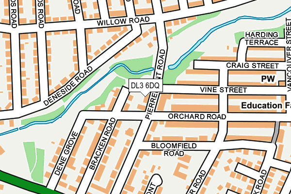 DL3 6DQ map - OS OpenMap – Local (Ordnance Survey) DL3 6DQ map - OS OpenMap – Local (Ordnance Survey)