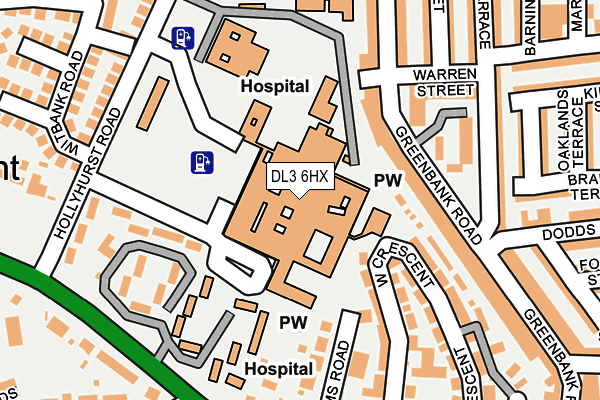 DL3 6HX map - OS OpenMap – Local (Ordnance Survey) DL3 6HX map - OS OpenMap – Local (Ordnance Survey)