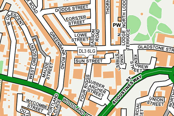 DL3 6LG map - OS OpenMap – Local (Ordnance Survey) DL3 6LG map - OS OpenMap – Local (Ordnance Survey)