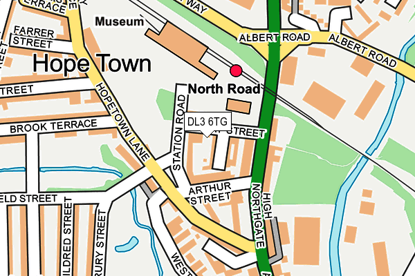 DL3 6TG map - OS OpenMap – Local (Ordnance Survey) DL3 6TG map - OS OpenMap – Local (Ordnance Survey)