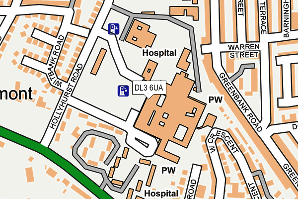 DL3 6UA map - OS OpenMap – Local (Ordnance Survey) DL3 6UA map - OS OpenMap – Local (Ordnance Survey)