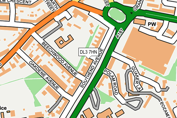 DL3 7HN map - OS OpenMap – Local (Ordnance Survey) DL3 7HN map - OS OpenMap – Local (Ordnance Survey)