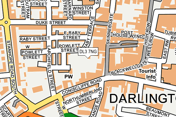 DL3 7NG map - OS OpenMap – Local (Ordnance Survey) DL3 7NG map - OS OpenMap – Local (Ordnance Survey)