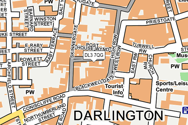 DL3 7QG map - OS OpenMap – Local (Ordnance Survey) DL3 7QG map - OS OpenMap – Local (Ordnance Survey)