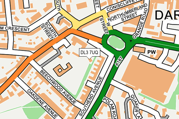 DL3 7UQ map - OS OpenMap – Local (Ordnance Survey) DL3 7UQ map - OS OpenMap – Local (Ordnance Survey)
