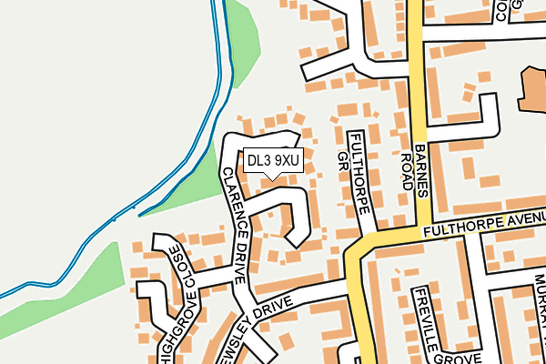 DL3 9XU map - OS OpenMap – Local (Ordnance Survey) DL3 9XU map - OS OpenMap – Local (Ordnance Survey)